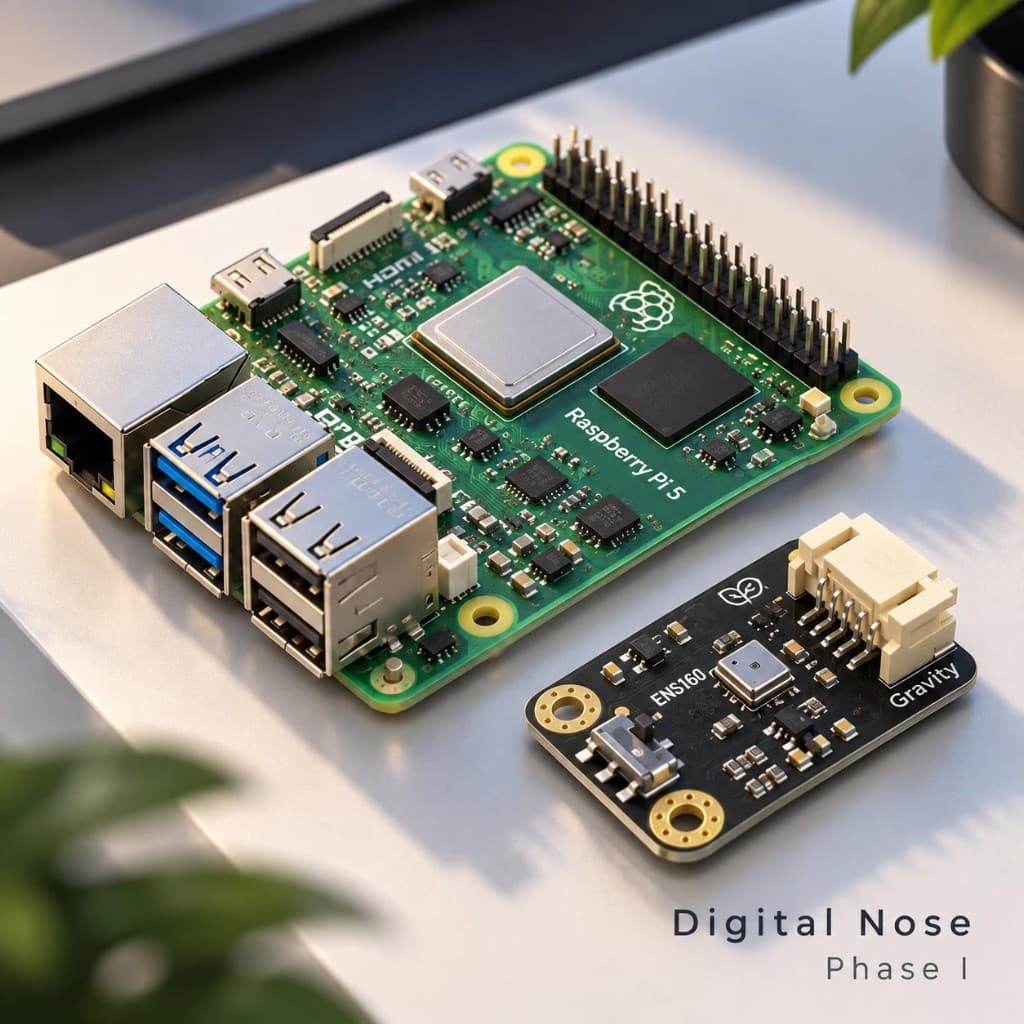 Digital Nose - Phase I: From Hardware to Real-World Data